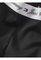 Leggings Negro Con Logo En La Cintura Tommy Jeans de Tommy Hilfiger