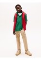 Polo Verde Manga Corta Con Logo Tommy Hilfiger de Tommy Hilfiger