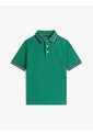 Polo Verde Manga Corta Con Logo Tommy Hilfiger de Tommy Hilfiger