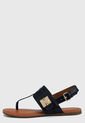 Sandalia Plana Azul Oscuro-Blanco Tommy Hilfiger de Tommy Hilfiger