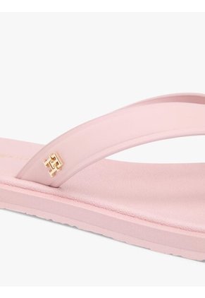 Sandalias Rosa Con Monograma TH Tommy Hilfiger