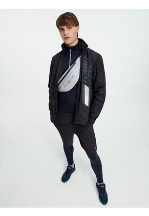 Chaqueta De Exterior Negro Graphic Coach