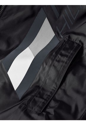 Chaqueta De Exterior Negro Graphic Coach