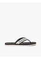 Sandalias Negro De Tiras De Textil Trenzado Con Logo Tommy Hilfiger de Tommy Hilfiger