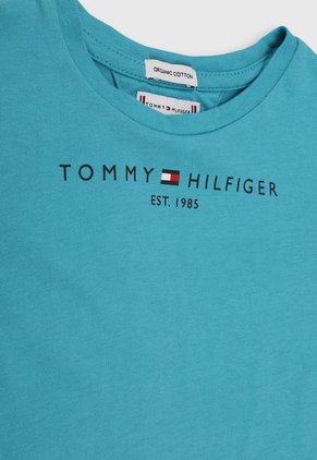 Camiseta Azul Aguamarina Tommy Hilfiger Kids