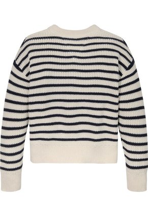 Saco Tejido Essential De Rayas Azul Para Niña Tommy Hilfiger