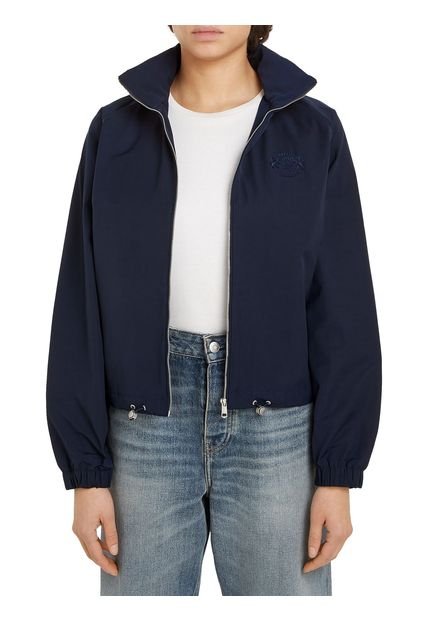 Cortavientos Azul De Corte Regular Tommy Hilfiger