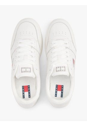 Tenis Blanco The Greenwich Essential De Cuero Tommy Hilfiger