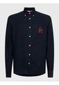 Camisa De Con Monograma Azul Tommy Hilfiger de Tommy Hilfiger
