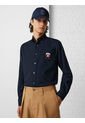 Camisa De Con Monograma Azul Tommy Hilfiger de Tommy Hilfiger