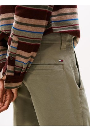 Pantalón Verde Chino Austin De Corte Slim Tommy Jeans