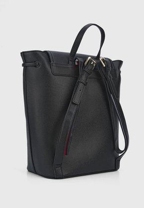 Morral  Negro-Dorado Tommy Hilfiger