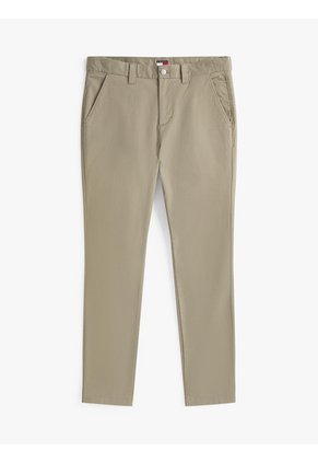 Pantalón Verde Chino Austin De Corte Slim Tommy Jeans