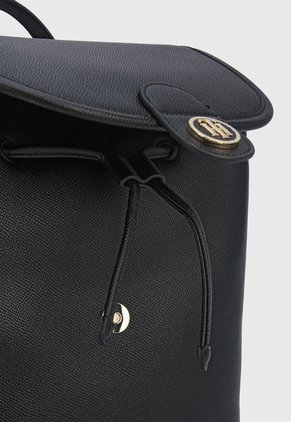 Morral  Negro-Dorado Tommy Hilfiger