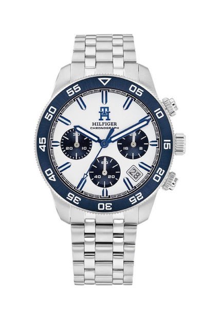 Reloj Blanco Para Hombres TH 85 Tommy Hilfiger