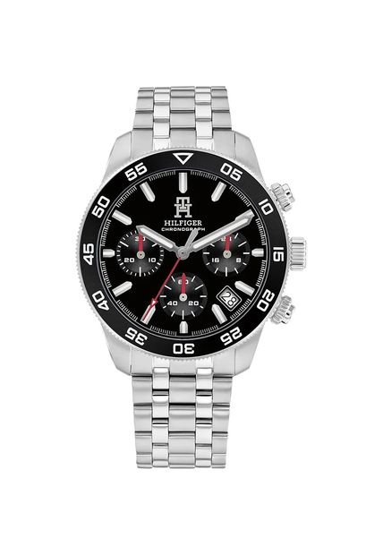 Reloj Negro Para Hombres TH 85 Tommy Hilfiger