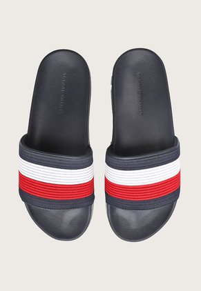 Playera Azul Navy-Blanco-Rojo Tommy Hilfiger