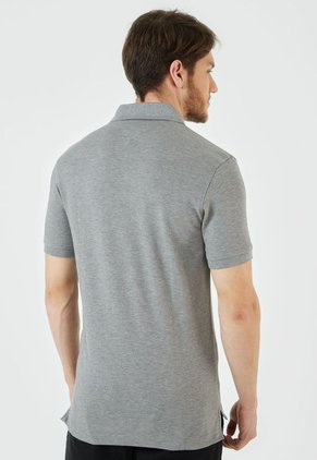 Camiseta Polo Gris Tommy Hilfiger