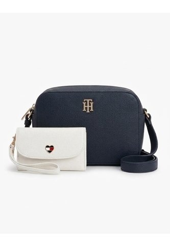 Bolso Azul Cruzado Con Logo Tommy Hilfiger Tommy Hilfiger