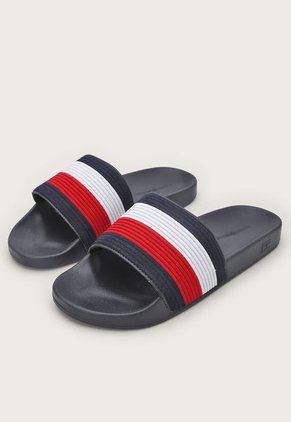 Playera Azul Navy-Blanco-Rojo Tommy Hilfiger