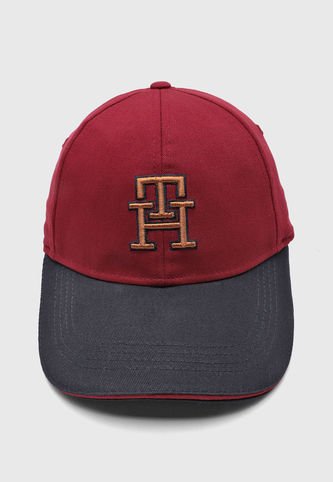 Gorra Vinotinto-Azul Navy TOMMY HILFIGER Tommy Hilfiger