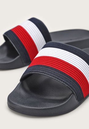 Playera Azul Navy-Blanco-Rojo Tommy Hilfiger