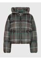 Chaqueta Acolchada Amplia De Cuadros Mujer  Tommy Hilfiger de Tommy Hilfiger