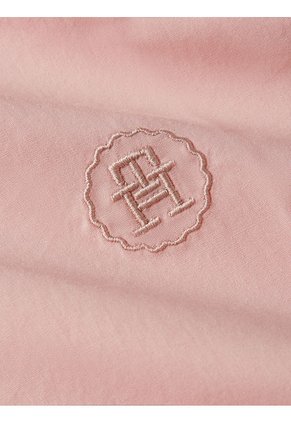 Camisa Rosa Essential De Popelín Con Corte Regular Tommy Hilfiger