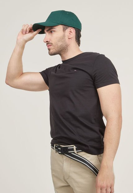 Camiseta Negro Tommy Hilfiger