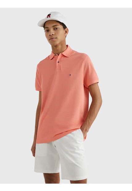 Polo Para Hombre Rosa Tommy Hilfiger