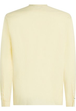 Camisa Amarillo Flex Poplin De Corte Slim Tommy Hilfiger