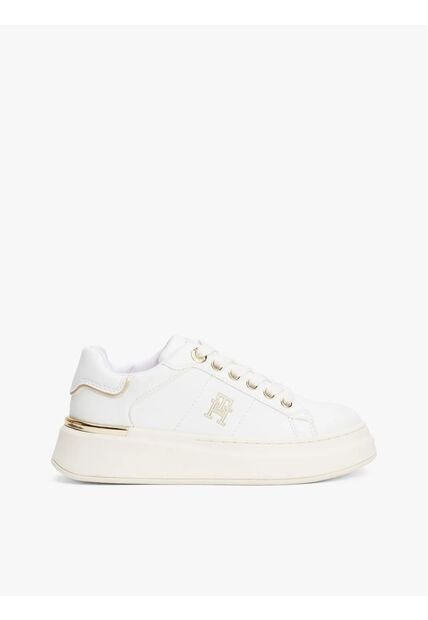 Tenis Blanco Con Logo Tommy Hilfiger