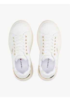 Tenis Blanco Con Logo Tommy Hilfiger