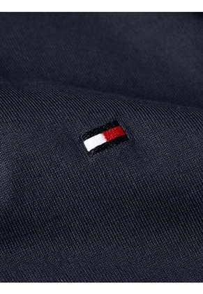 Polo De Punto Slim Con Ribetes A Contraste Hombre Azul Tommy Hilfiger