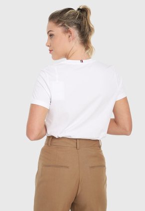 Camiseta Blanco-Negro Tommy Hilfiger