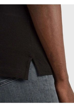 Polo 1985 Collection De Piqué Y Corte Slim Hombre Negro Tommy Hilfiger