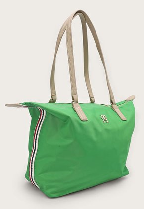 Bolso Verde-Beige Tommy Hilfiger