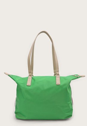 Bolso Verde-Beige Tommy Hilfiger