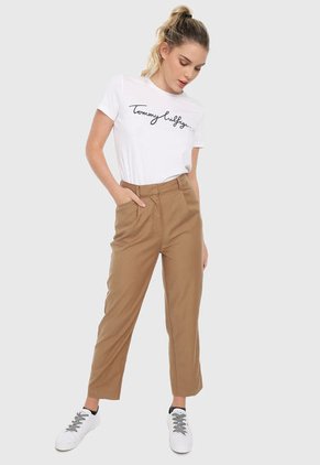 Camiseta Blanco-Negro Tommy Hilfiger