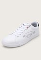 Tenis Lifestyle Blanco Tommy Hilfiger Logo Established 1985 de Tommy Hilfiger