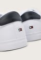 Tenis Lifestyle Blanco Tommy Hilfiger Logo Established 1985 de Tommy Hilfiger