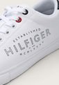 Tenis Lifestyle Blanco Tommy Hilfiger Logo Established 1985 de Tommy Hilfiger