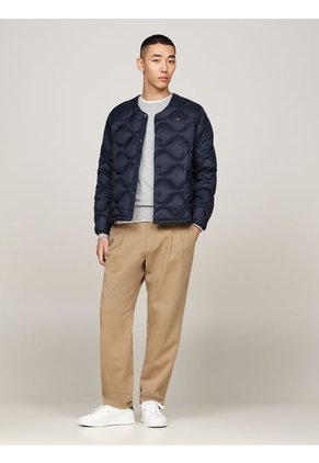 Chaqueta Azul De Plumón Acolchada Ligera Tommy Hilfiger