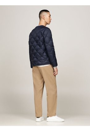 Chaqueta Azul De Plumón Acolchada Ligera Tommy Hilfiger