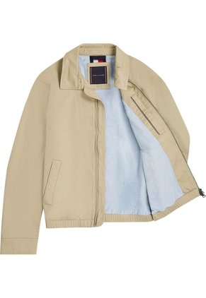 Rompe Marrón Viento Clasica Ivy Con Logo Tommy Hilfiger