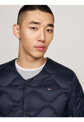 Chaqueta Azul De Plumón Acolchada Ligera Tommy Hilfiger