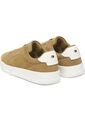 Tenis Khaki Con Diseño Court De Gamuza Tommy Hilfiger de Tommy Hilfiger