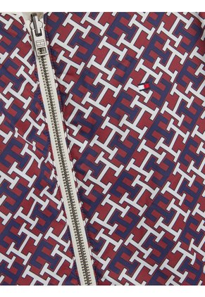 Chaqueta De Peluche Reversible Con Monogramas Para Niña Tommy Hilfiger