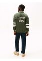 Polo Gris Varsity De Manga Larga Con Aplicación Tommy Hilfiger de Tommy Hilfiger