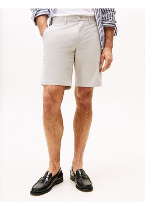 Pantalón Gris Chino Corto Brooklyn Colección 1985 Tommy Hilfiger